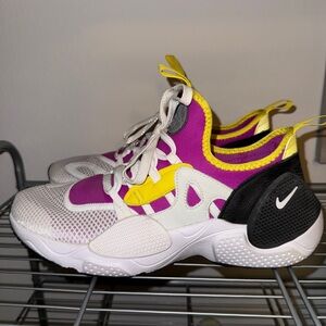 Nike Pink and Yellow Signal D/MS/X